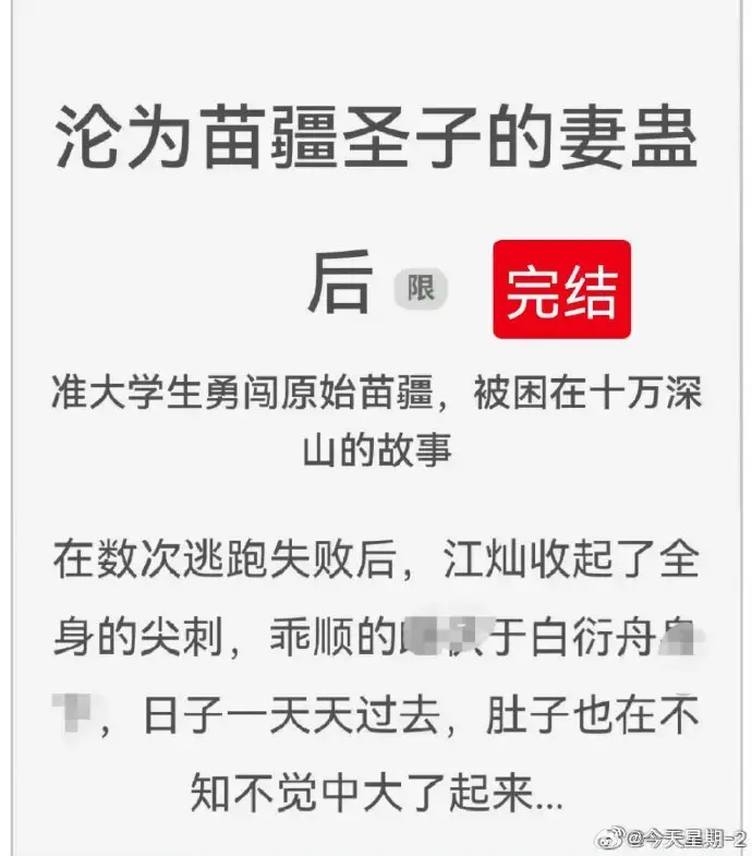 《沦为苗疆圣子的妻蛊后》全集TXT下载 沦为苗疆圣子的妻蛊后免费在线阅读 - 狐狸雨小说完结版全文资源 百度云网盘分享